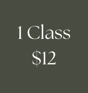 1 Class for $12