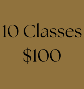 10 Classes for $100